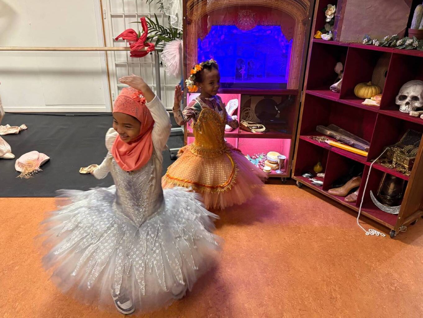 Unga operan på besök i Rinkeby