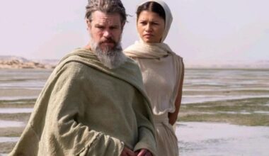 Zendaya och Matt Damon.