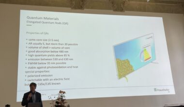 Kvantstavar istället för kvantprickar: Bättre energieffektivitet för framtidens TV-apparater