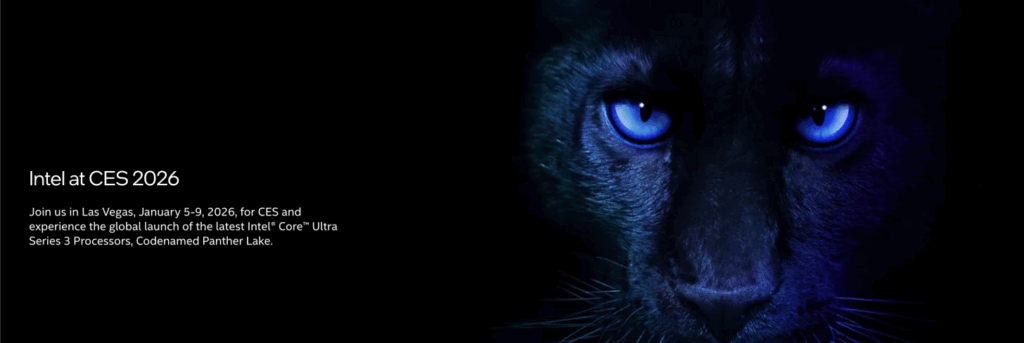 Intel Panther Lake CES 2026