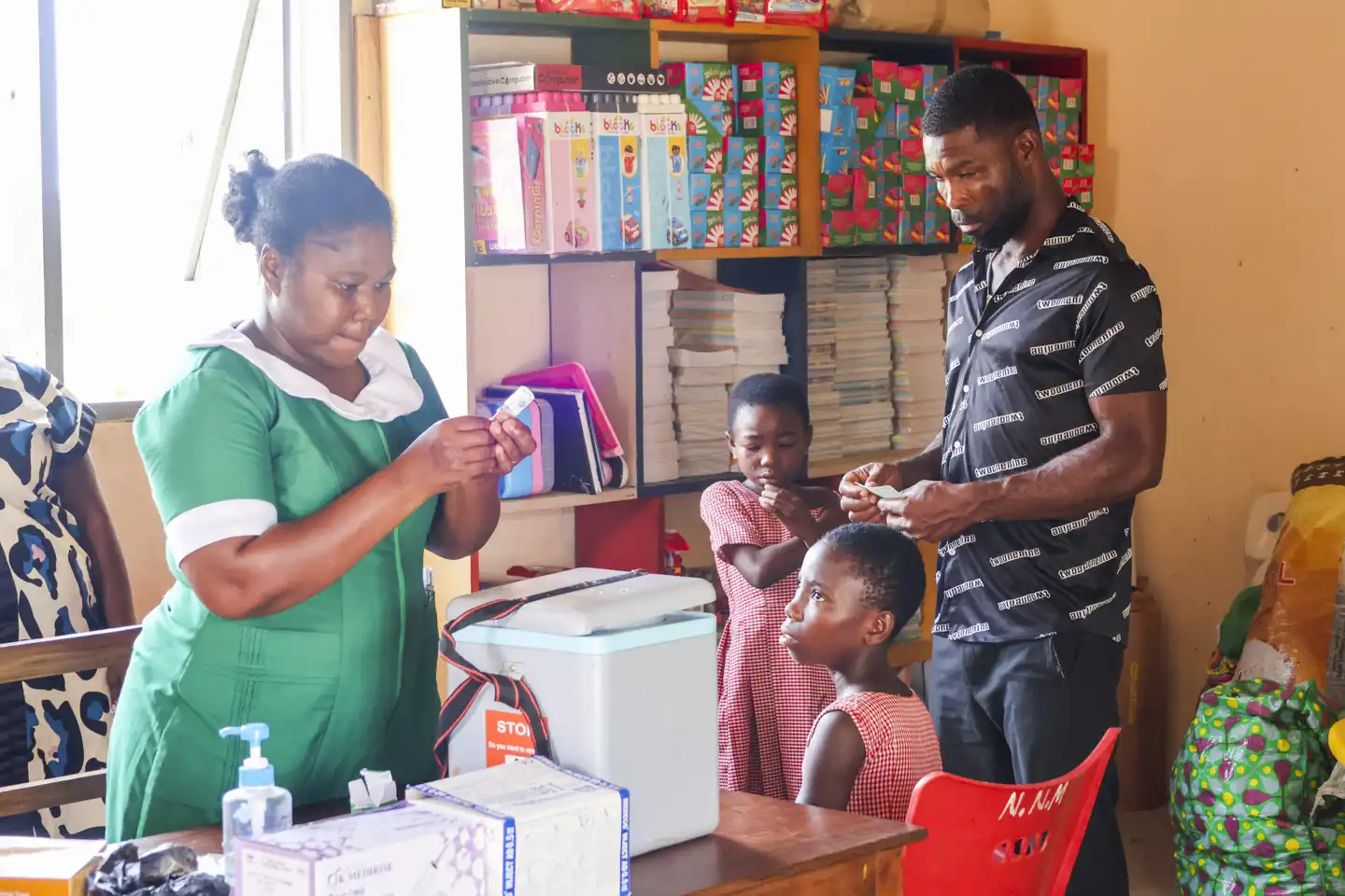 Hälsoinsatser i Ghana | Hoppets Stjärna