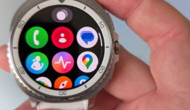 Galaxy Watch 8 Classic appmeny