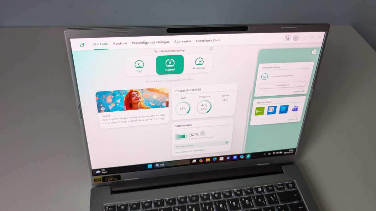 Acer Aspire 14 AI R7 Acer Sense