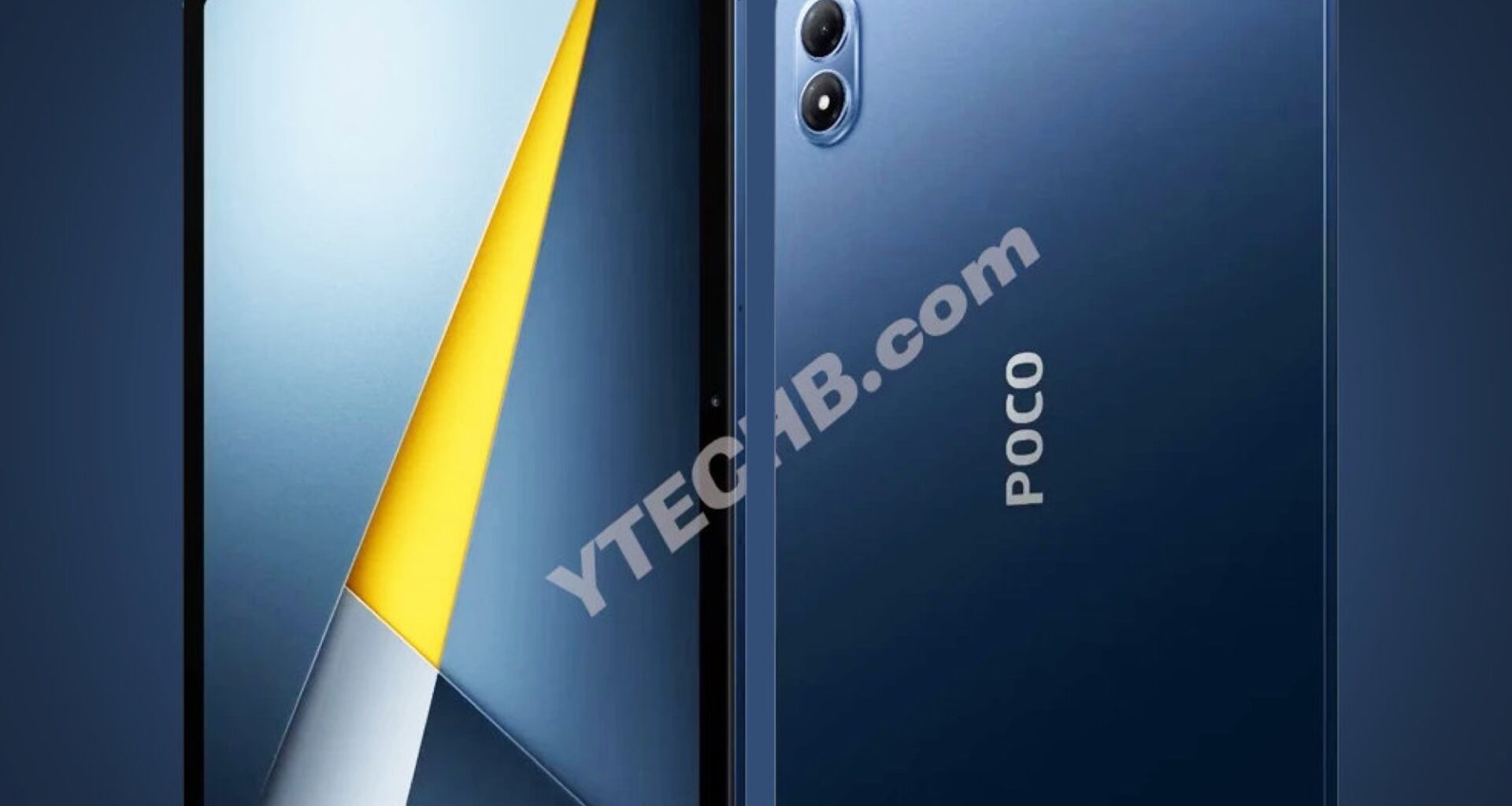 Xiaomi Poco Pad M1 tippas ha Snapdragon 7s Gen 4, 12 000 mAh batteri och blått färgalternativ