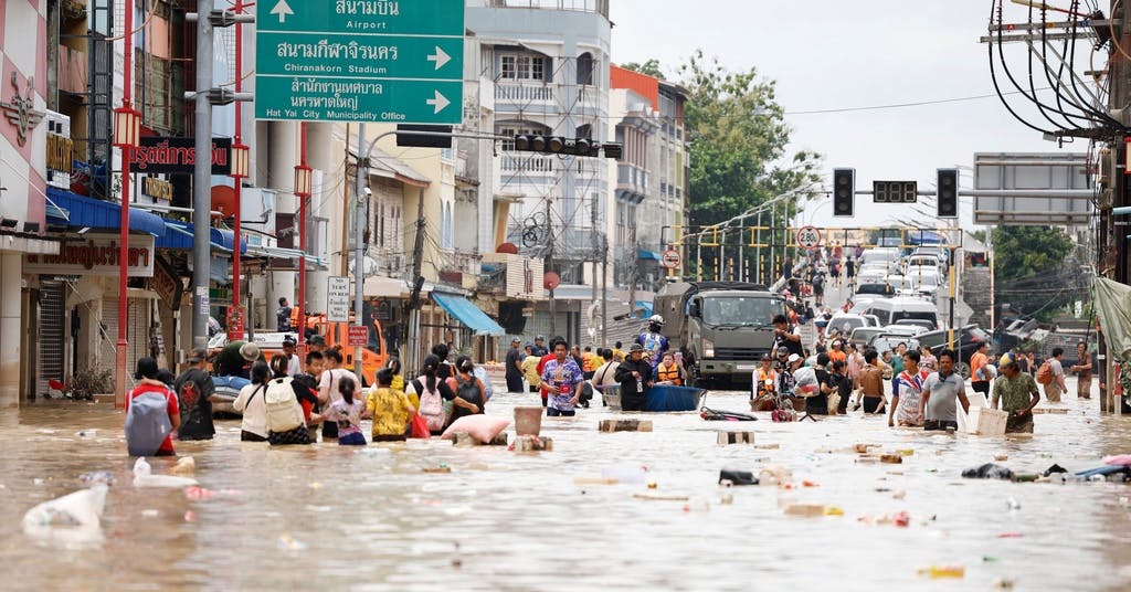 Över 80 döda efter översvämningar i Thailand - Västerbottens-Kuriren