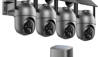 Sehmua presenterar det nya CK14S solcellsbaserade säkerhetskamerasystemet med homebase