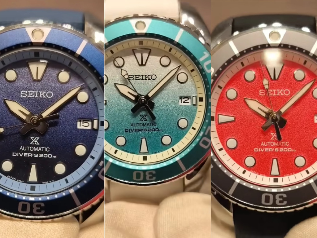 Nya Seiko Prospex automatiska klockor i begränsad upplaga dyker upp i nya hands-on-videor