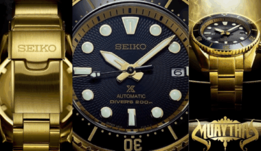 Seikos nya Prospex-klocka i begränsad upplaga lanseras i en slående svart-guld-finish