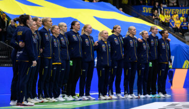 Sverige reser till VM med 17 spelare