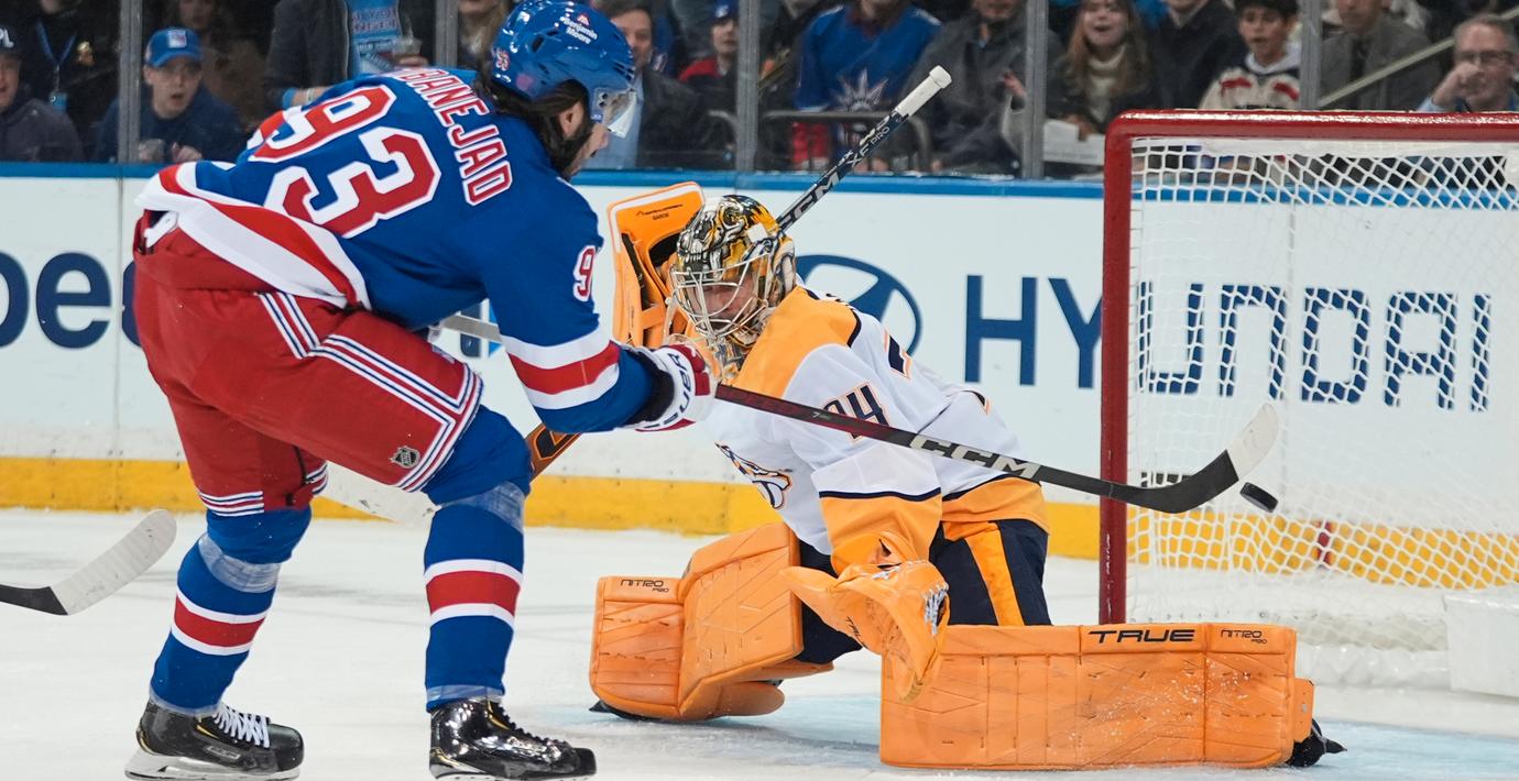 Zibanejad målskytt när Rangers bröt förbannelsen