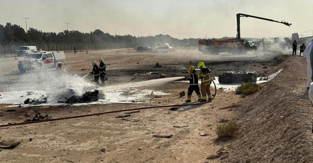 HAL Tejas har kraschat på Dubai Air Show – pilot död