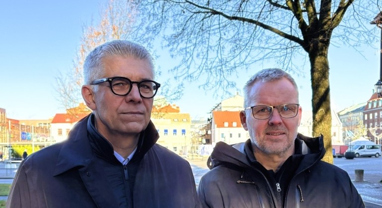 landshövding anders thornberg och polisområdeschef anders börjesson