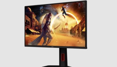 Helt ny AOC Agon 24,5-tums gamingskärm med 420 Hz uppdateringsfrekvens för konkurrenskraftig gaming vid 1080p