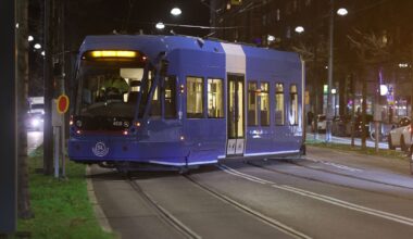 Tvärbanan har spårat ur i Hammarby Sjöstad