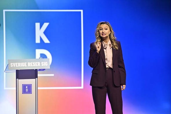 DN Direkt – Ebba Busch (KD): Det som driver oss är kärleken till andra