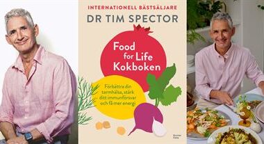 Food for Life – Kokboken:  Brittiske forskaren Tim Spector visar hur vetenskap och matglädje möts i recept med förankring i världens största nutritionsstudie