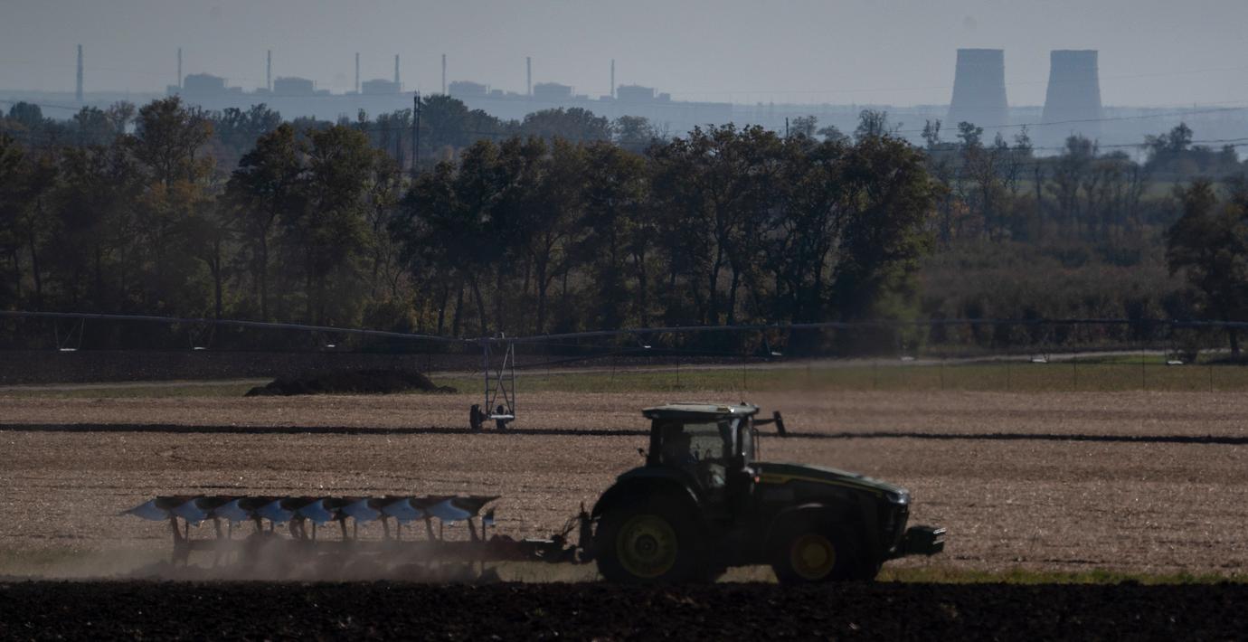 Lokal vapenvila i Zaporizjzja – skadad kabel ska lagas