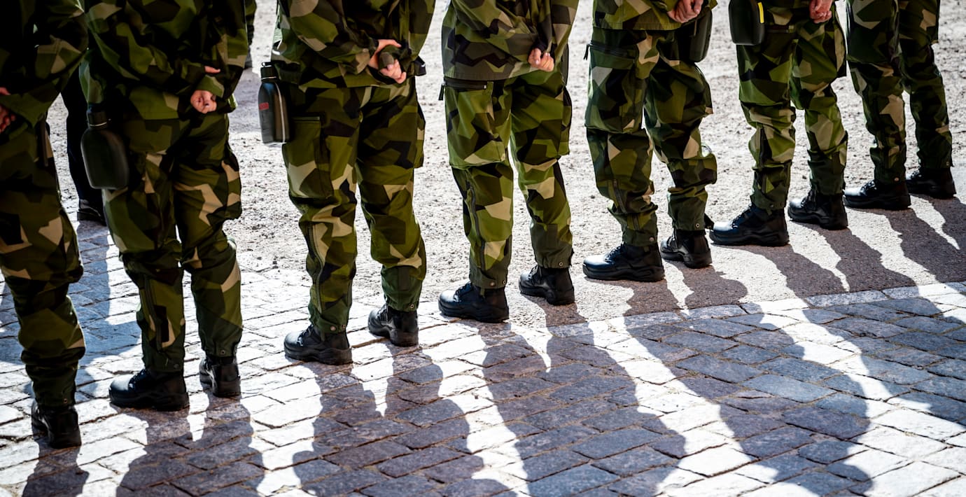 Militärpolis grep in när värnpliktiga slogs i Skövde