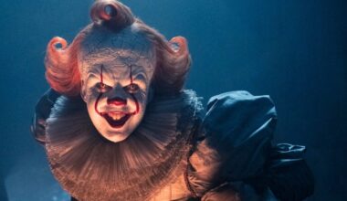 Det verkar ha varit både skrämmande och härligt att jobba med Bill Skarsgård under inspelningarna av "Welcome to Derry".