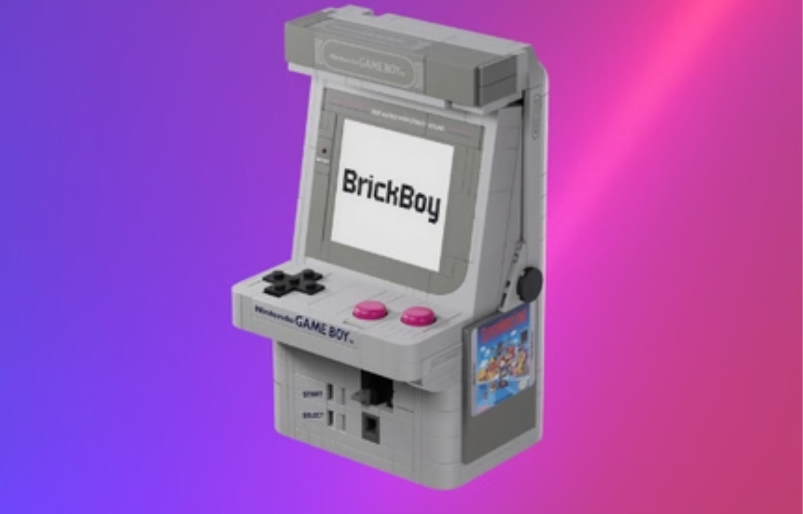 BrickBoy Arcade Edition lanseras för att förvandla Lego Game Boy till ett fungerande minispelarkadskåp