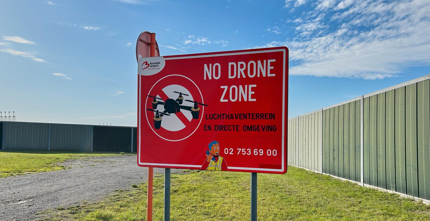 Brittisk hjälp till Belgien efter veckans drönarlarm