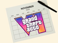 Kalendersida för november 2026 med GTA 6-logotyp (Bildkälla: Rockstar Games med ändringar)