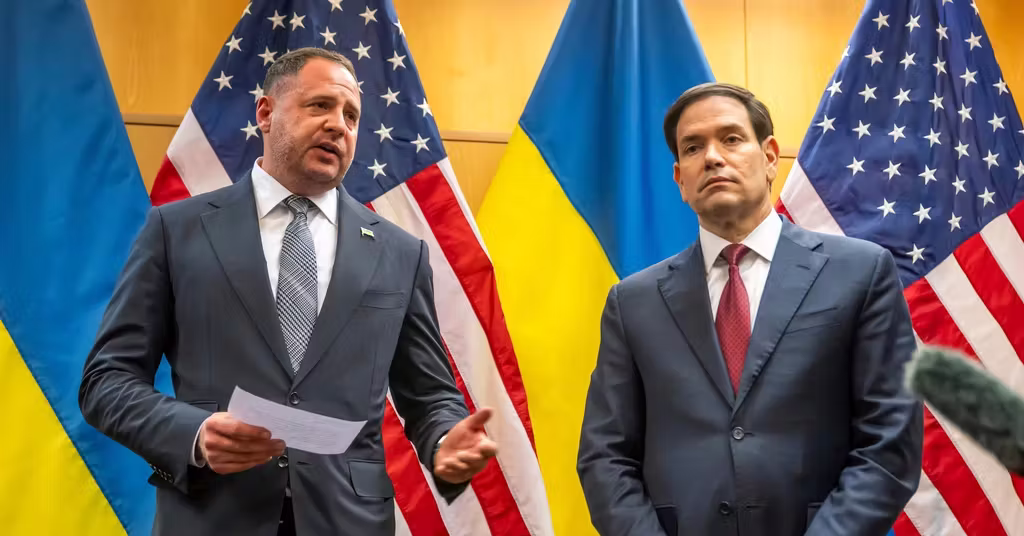 Ukraina och USA: Nytt fredsramverk efter samtal - Västerbottens-Kuriren