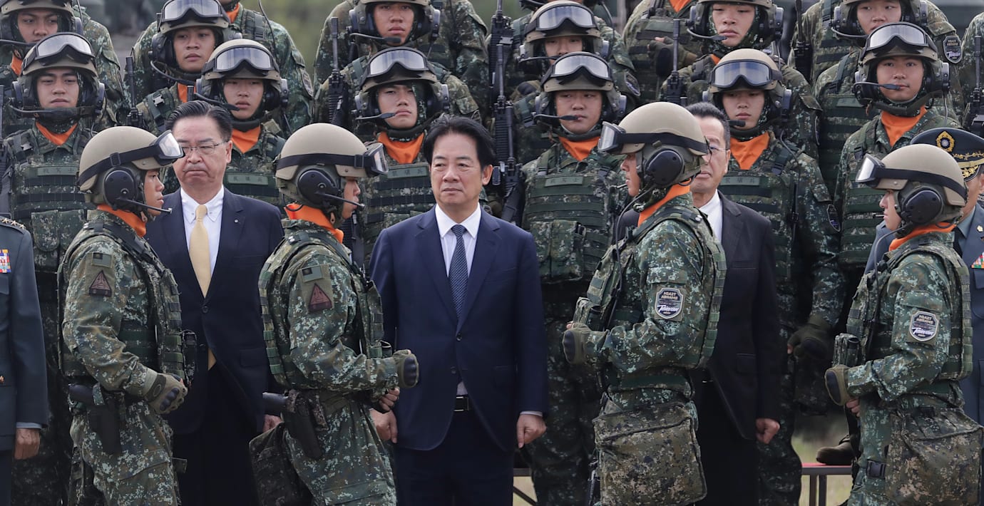 Taiwan ökar försvarsbudget med 40 miljarder dollar