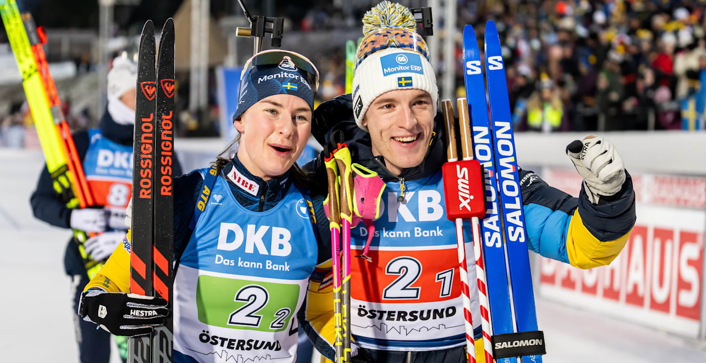 Halvarsson och Samuelsson knäckte Norge i stafetten