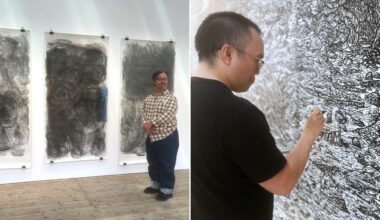 ”Jag ritar allt jag upplevt” - David Cheung förmedlar budskap genom berg, ishav och städer 19 november 2025 - P1 Kultur Reportage