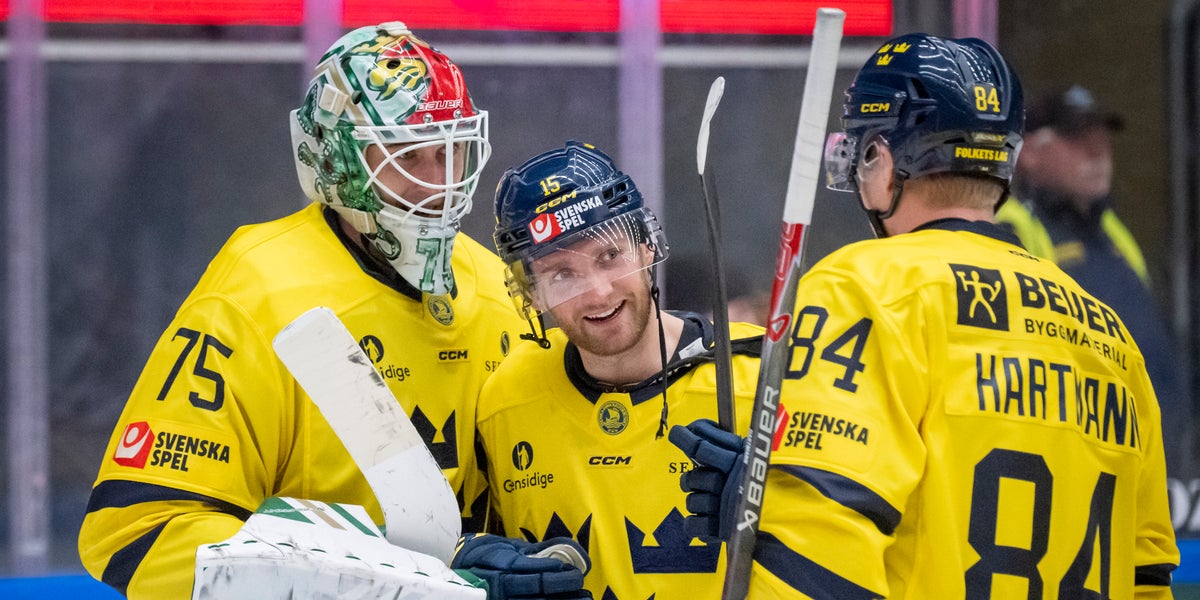 Full pott för Tre Kronor – Rissanen målskytt - Corren