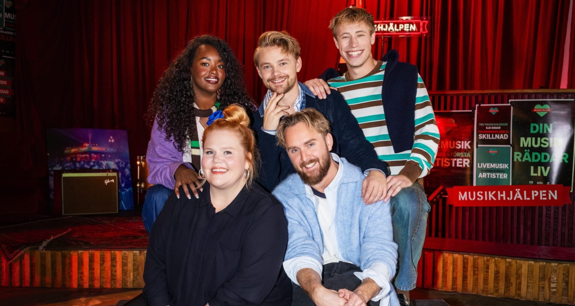 Här är gänget som programleder Musikhjälpen 2025 - Musikhjälpen