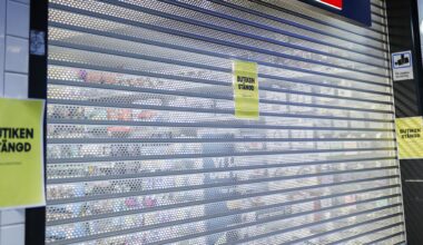 UC rapporterar minskning av konkurser i detaljhandeln