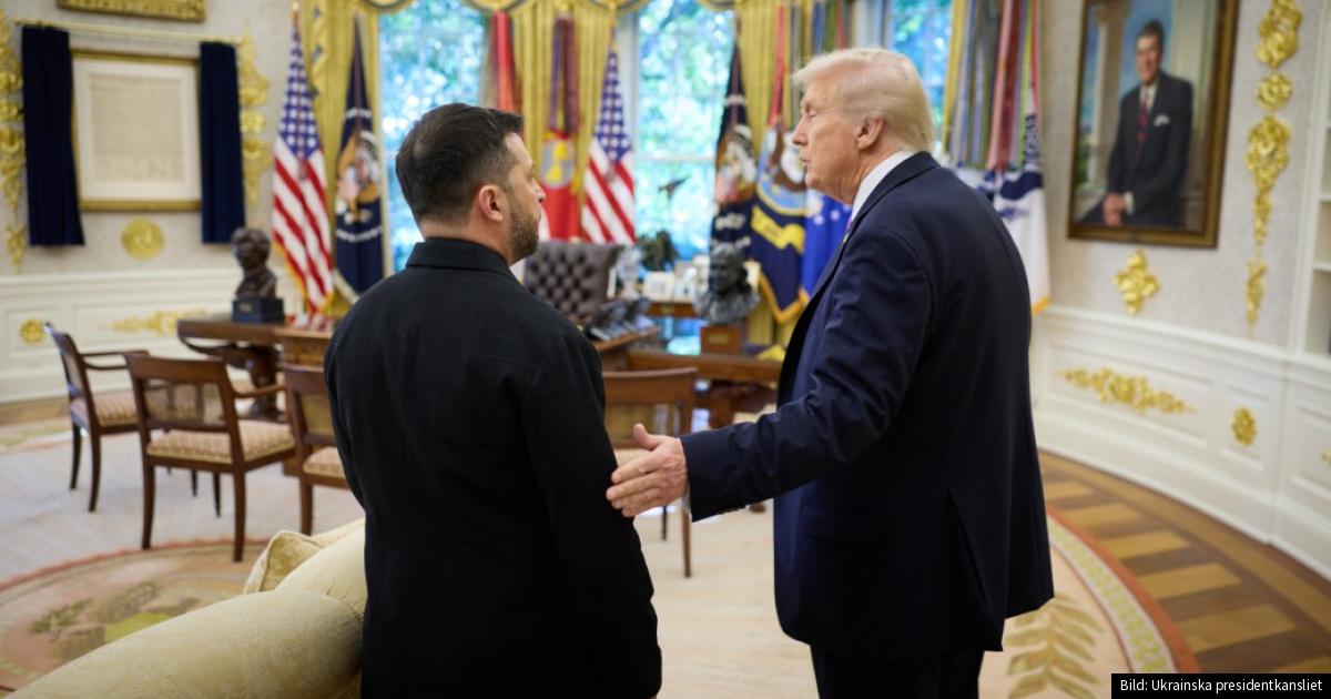 USA och Ukraina enades om 19-punktsplan – känsliga frågor lämnas åt Trump och Zelenskyj