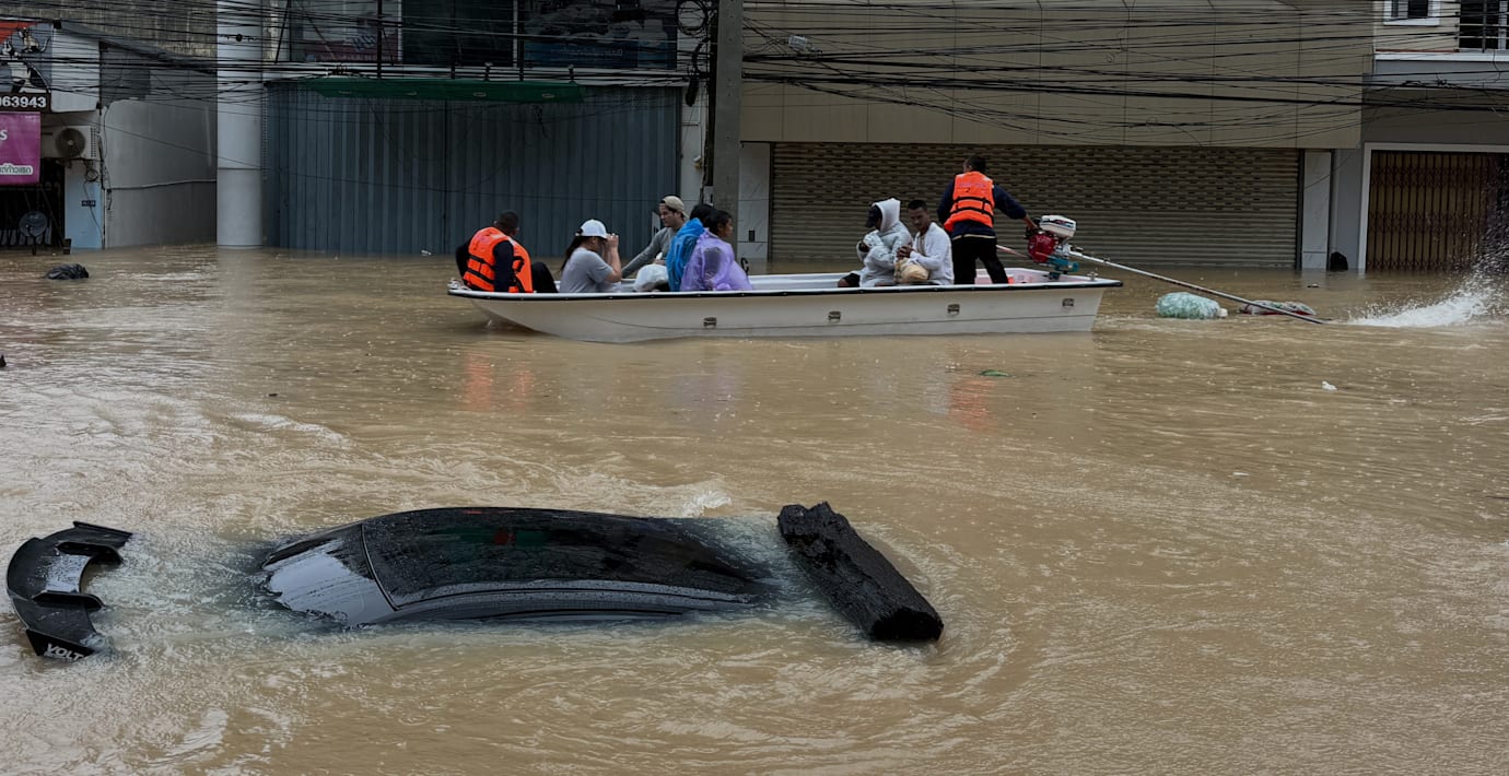 Kraftiga översvämningar i Thailand – minst 19 döda