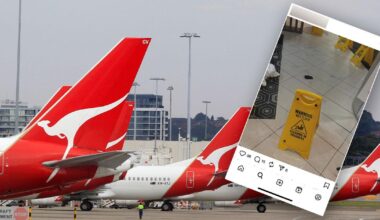 Skräckolycka på flygplats i Melbourne – man började brinna
