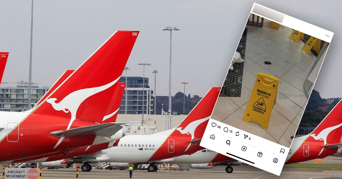 Skräckolycka på flygplats i Melbourne – man började brinna