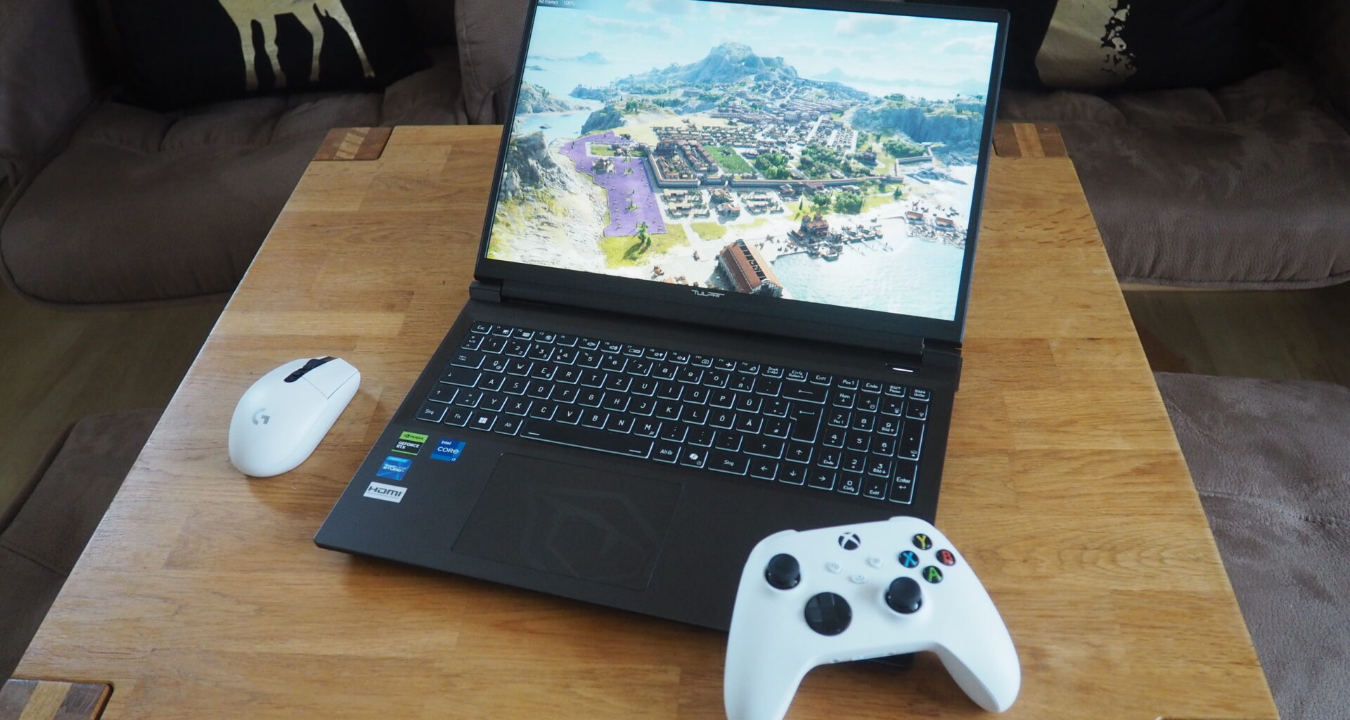 Prisvärd bärbar speldator med RTX 5060: Tulpar T6 V3.5 recension