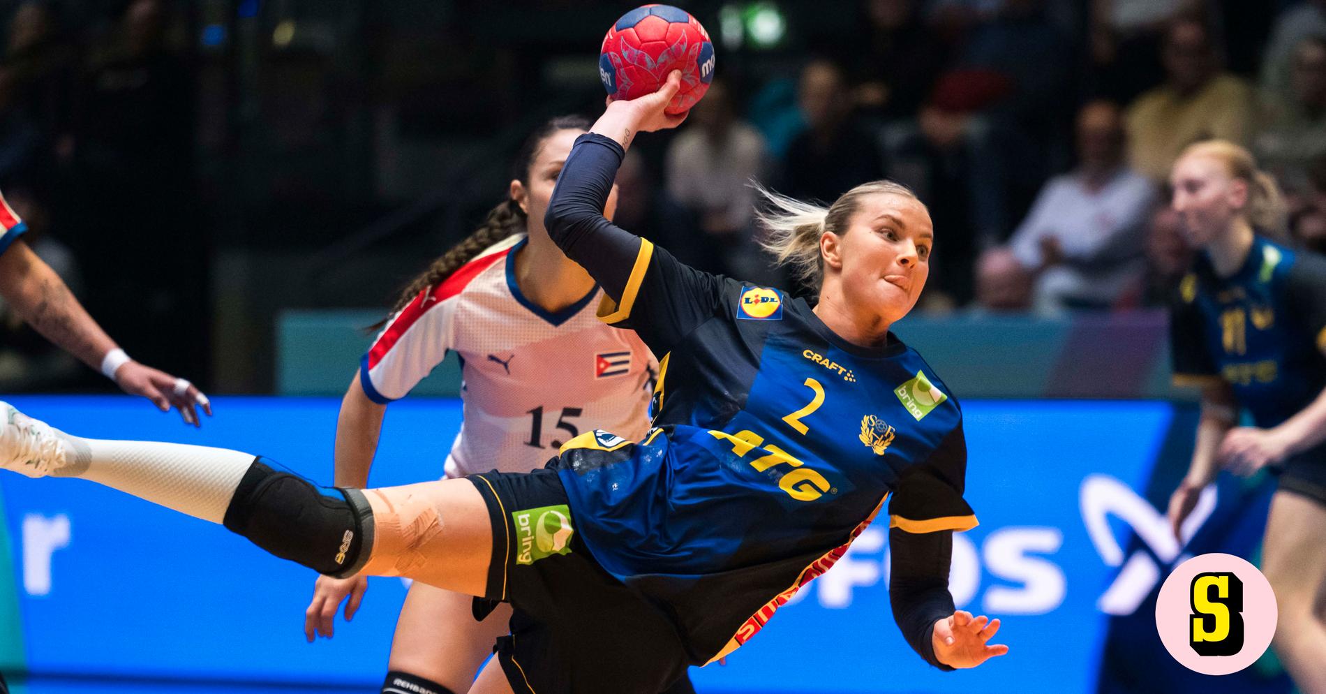 Sverige krossade Kuba – Clara Lerby flyger till träningarna