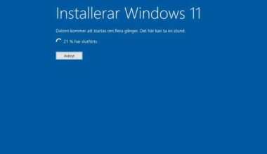 Installera Windows 11