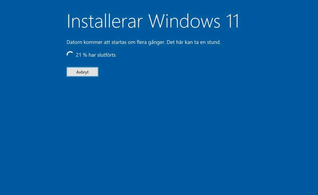 Installera Windows 11