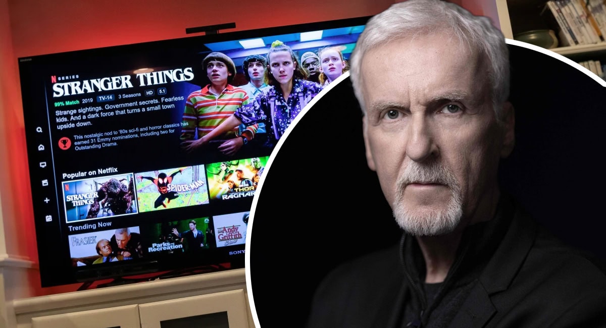 James Cameron är inget fan av Netflix-modellen.