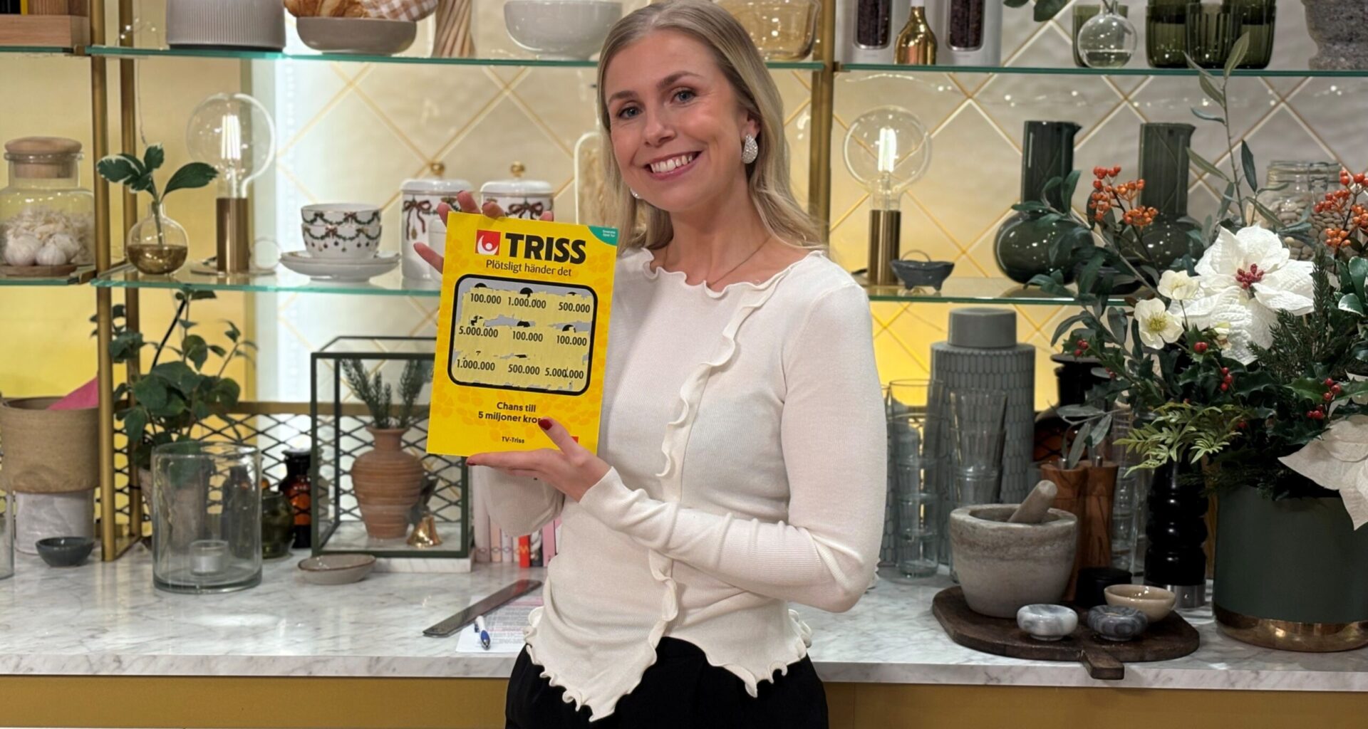 Trisstradition tog Uppsalabon Josefin till Nyhetsmorgon