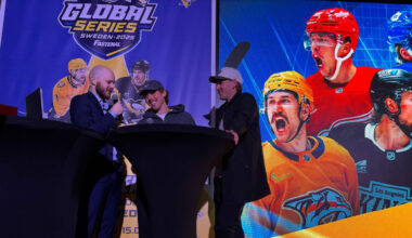 Full fart på Global Fan Tour när NHL intar Stockholm