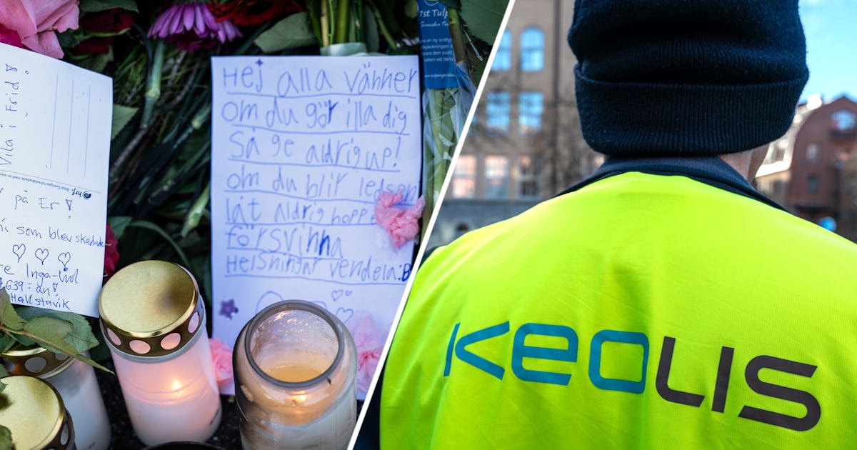 ”Som förare är du orolig” – Arbetet