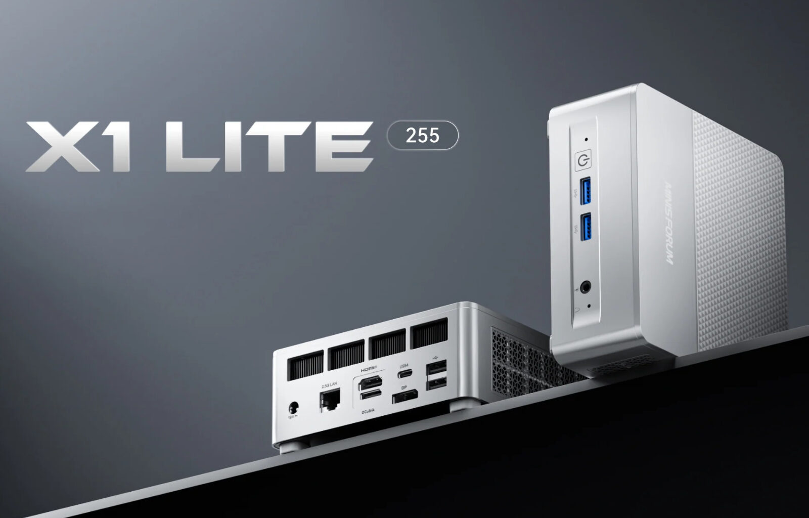 Minisforum X1 Lite: Minisforum släpper ny OCuLink-kompatibel mini-PC globalt för under 400 dollar