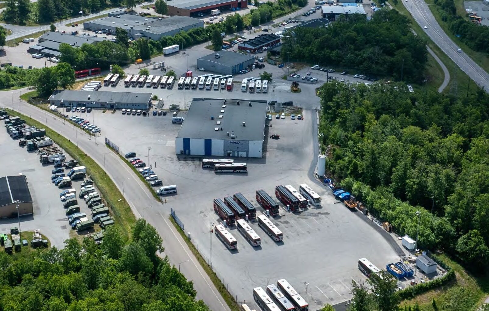 Logistea förvärvar fastighet fullt uthyrd till Connect Bus i Karlskrona, Sverige, med ett underliggande fastighetsvärde om 113 MSEK – Logistea