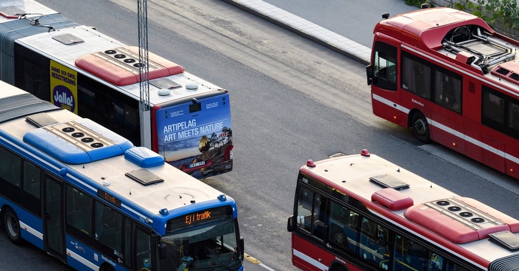 Palestinademonstrationer ger busskaos i Stockholm - Västerbottens-Kuriren