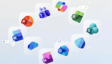 Microsoft 365 app icons Oct. 2025