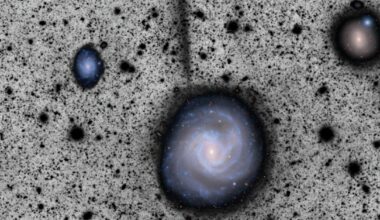 Världens största digitalkamera fångar något egendomligt på bild